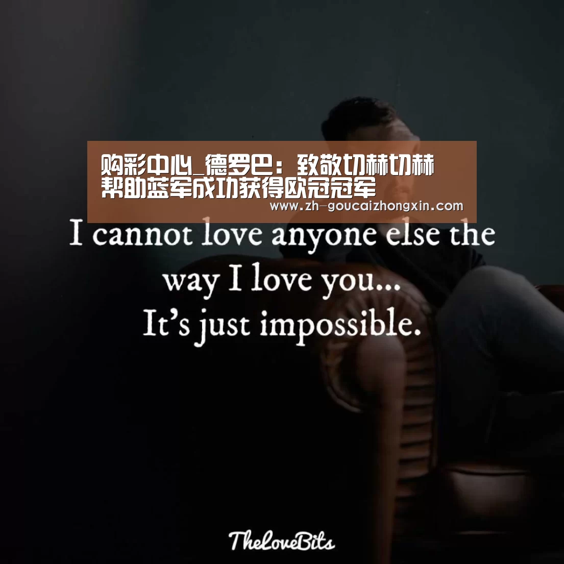 购彩中心_德罗巴:致敬切赫切赫 帮助蓝军成功获得欧冠冠军(图2) 购彩中心